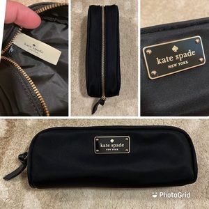 Like new Kate Spade makeup brush case